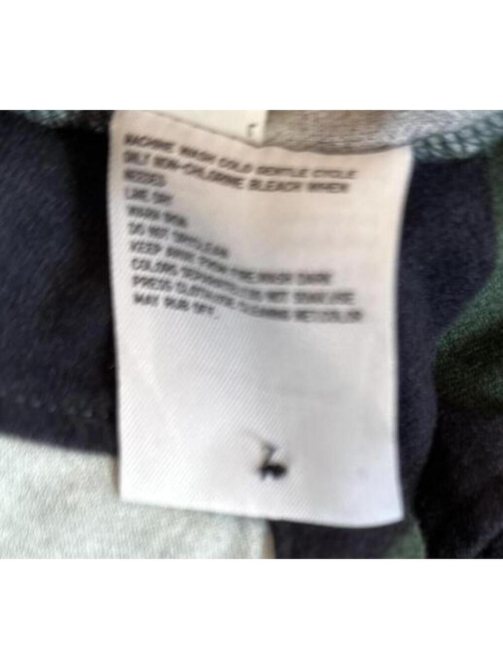 Marimekko Uniqlo Long Sleeve Flannel Shirt Dress Women’s XS Green/Black Circles - Picture 8 of 8